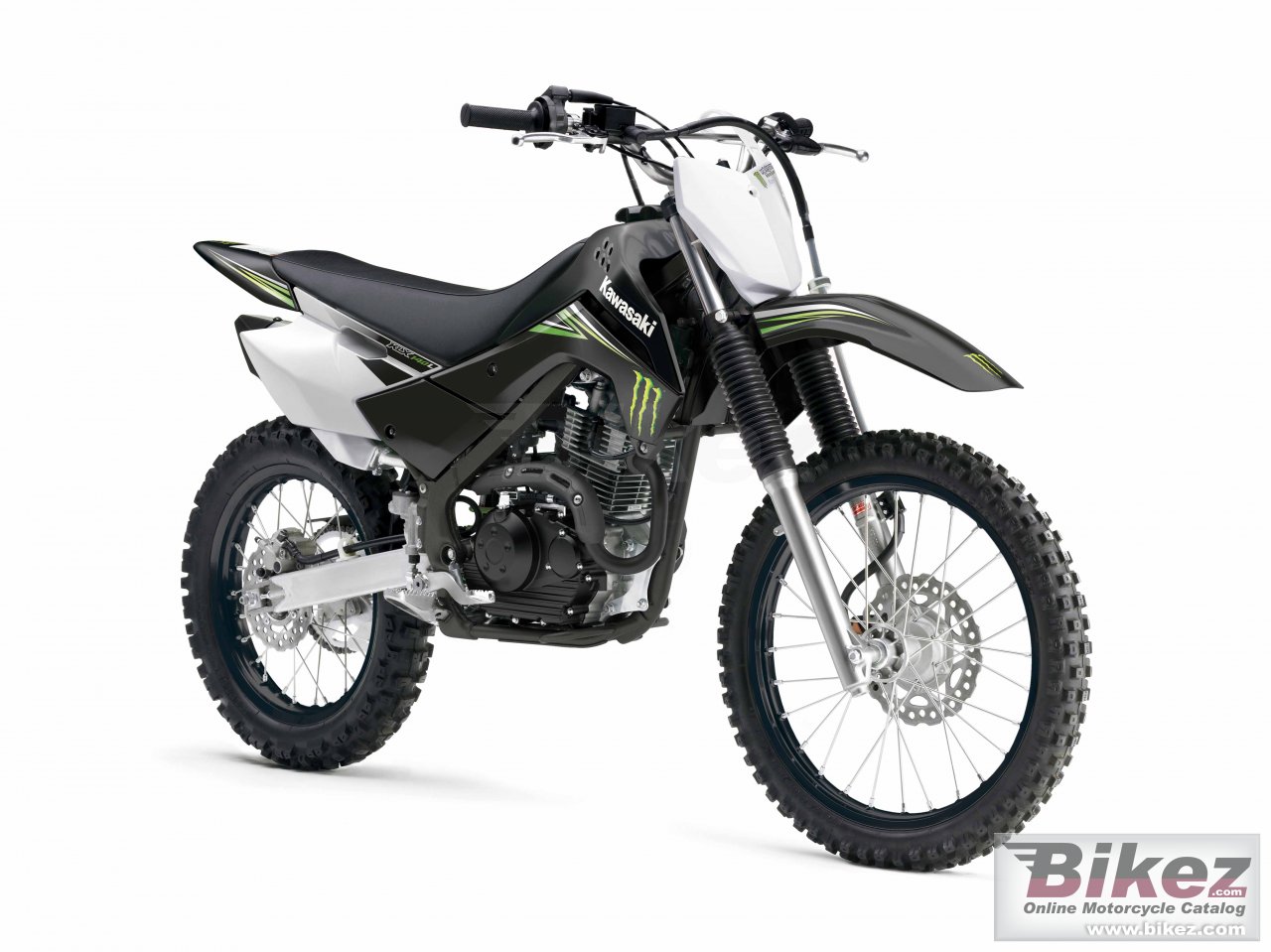 Big Kawasaki klx140 monster energy picture and wallpaper from Bikez.com